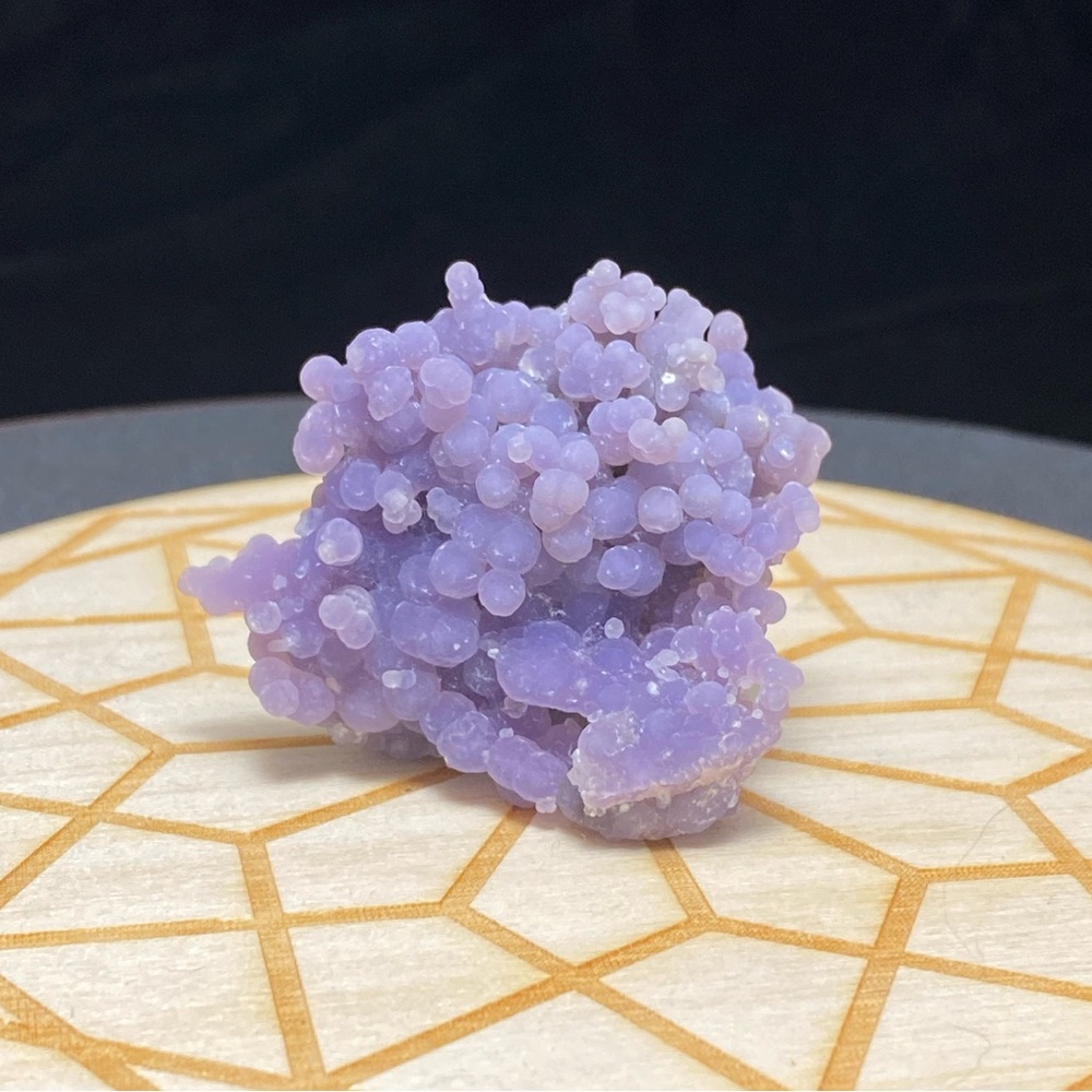 Raw Indonesian Grape Agate with Quartz